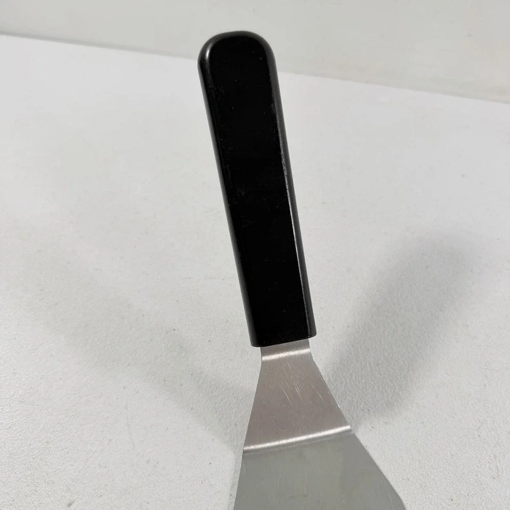 Pampered Chef Large Serving Spatula Heavy Duty Solid Stainless Blade 11